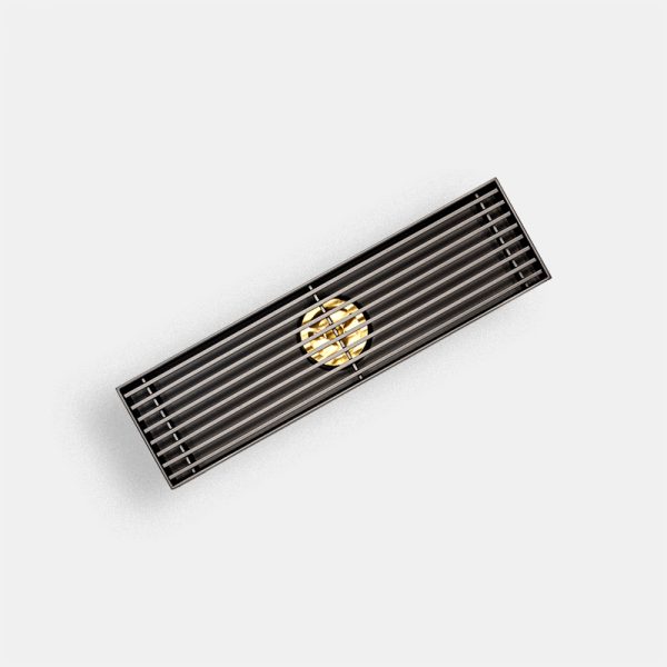 Stainless steel Thickened Anti-odor Long Grille Floor Drainer side BATHROOM customize