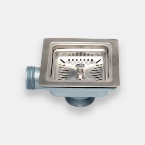 Kitchen tee Drainer dishwashing pool Drain pipe Square Drainer