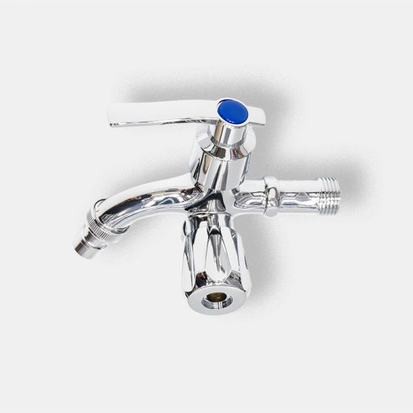One in-two out Wall wrench Single cold Washing machine Faucet
