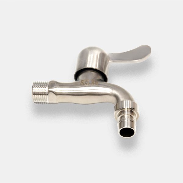 Stainless steel washing machine faucet quick-boining nozzle mop pool DN15